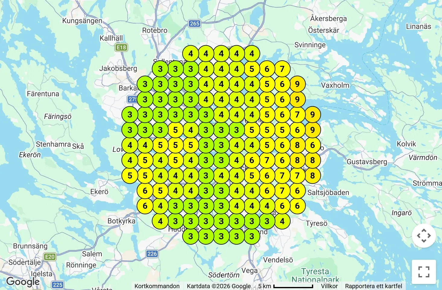 Gustavus Taxibåtar före