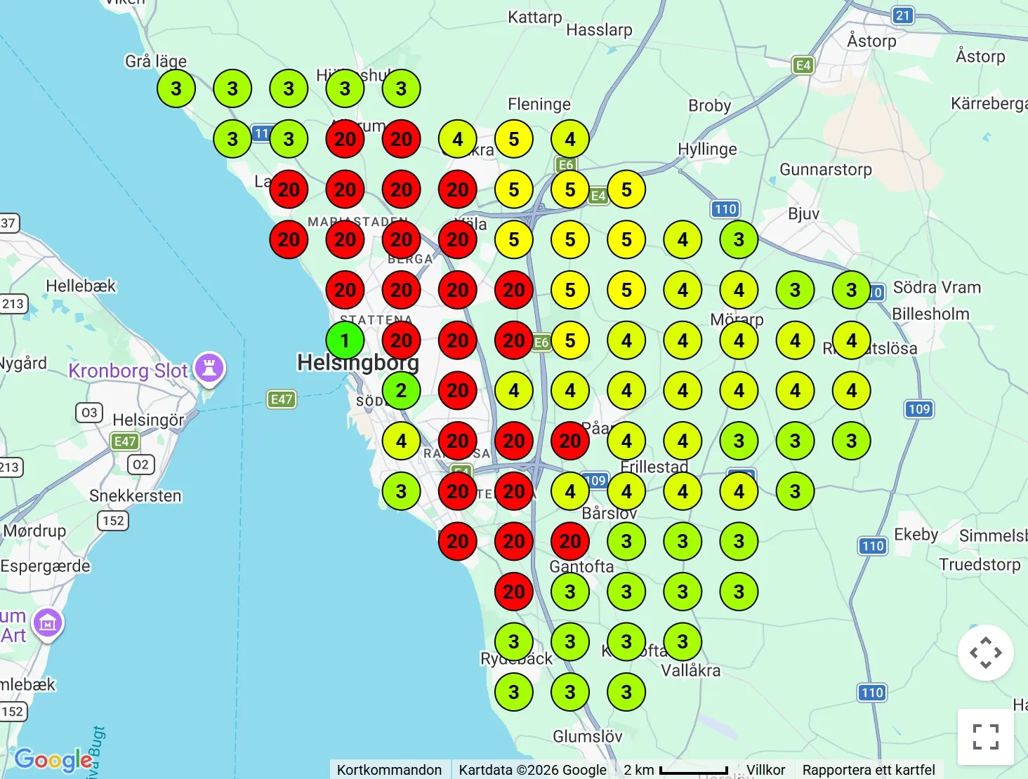 Ekotvätt i Skåne före