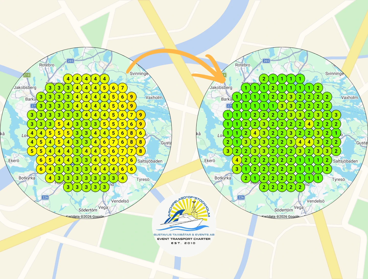 Gustauvs Taxibåtar